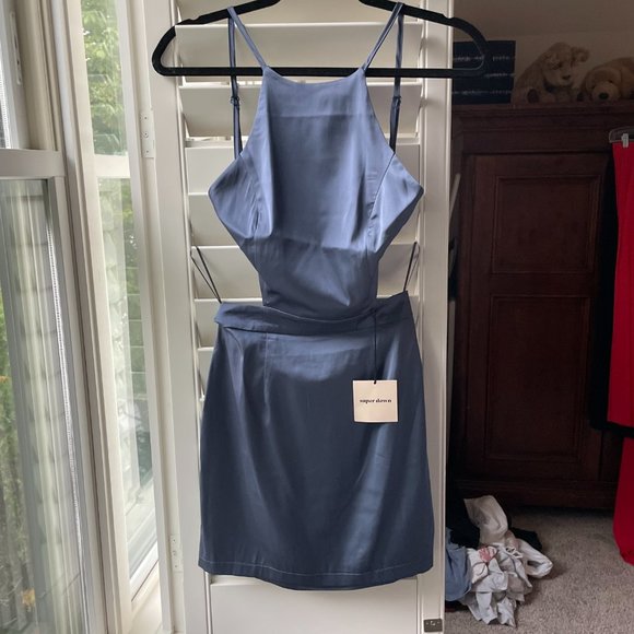 NWT Superdown Susie Open Back Mini Dress Small - Picture 2 of 11